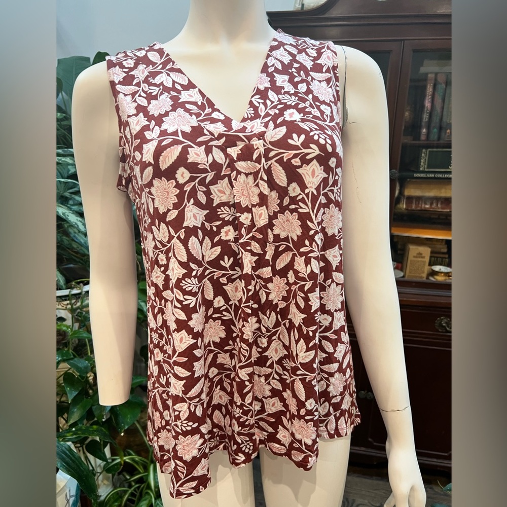 Croft and Barrow floral blouse